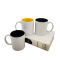 Muestras gratis de 11 oz sublimación gres té de cerámica o taza de café impresora de taza con logotipo